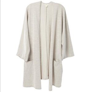 DONNI SWEATER COAT sand wash cardigan one size